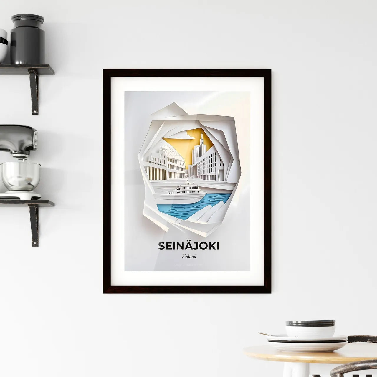 Vivid Seinäjoki, Finland, Framed Wall Art