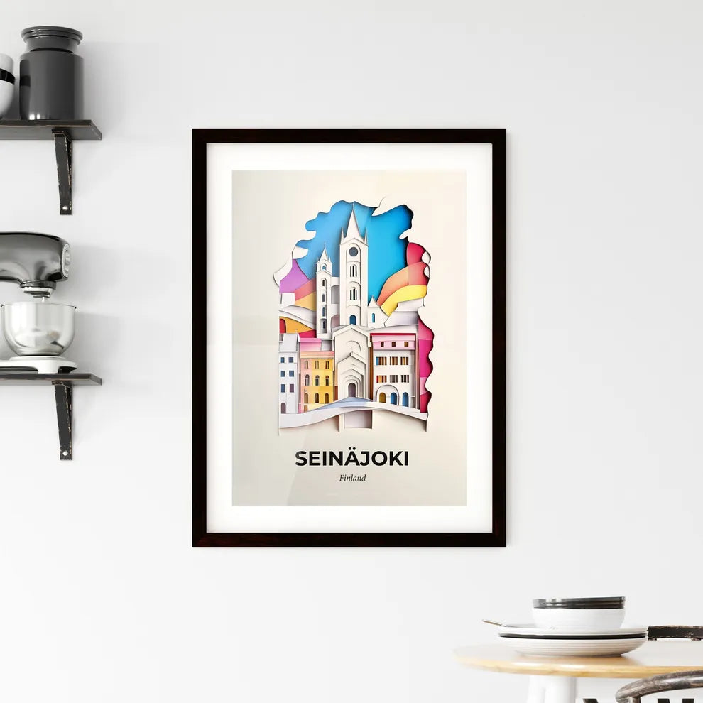 Vivid Seinäjoki, Finland, Framed Wall Art