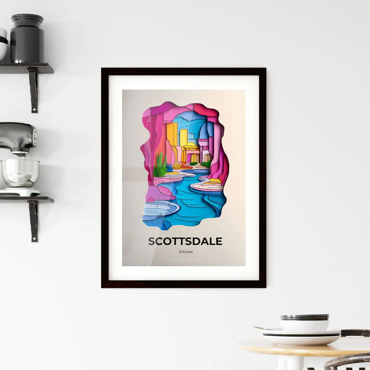 Vivid Scottsdale, Arizona, Framed Wall Art
