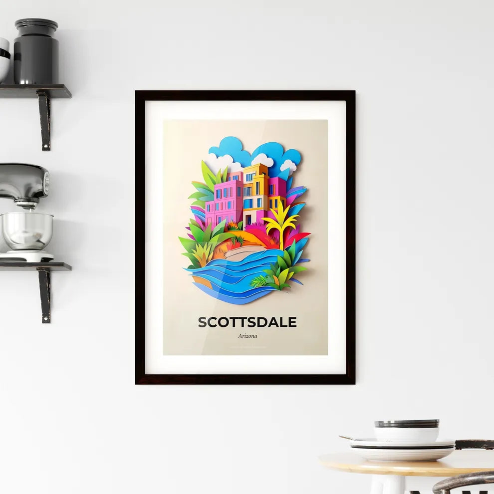 Vivid Scottsdale, Arizona, Framed Wall Art