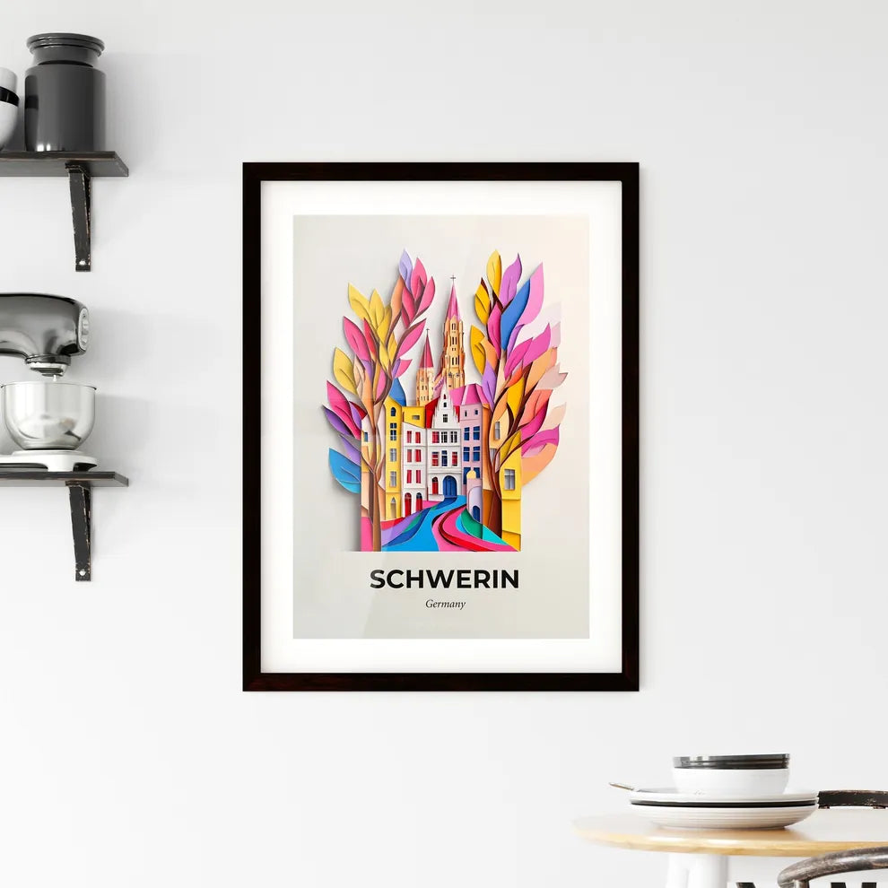 Vivid Schwerin, Germany, Framed Wall Art