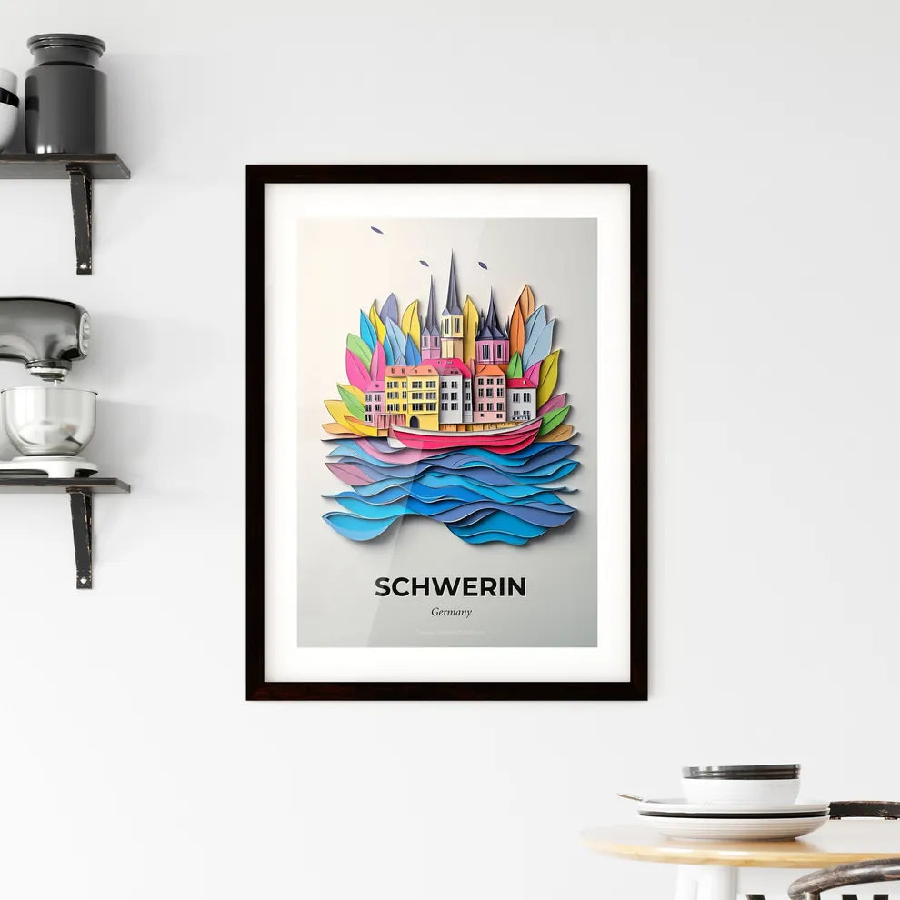 Vivid Schwerin, Germany, Framed Wall Art