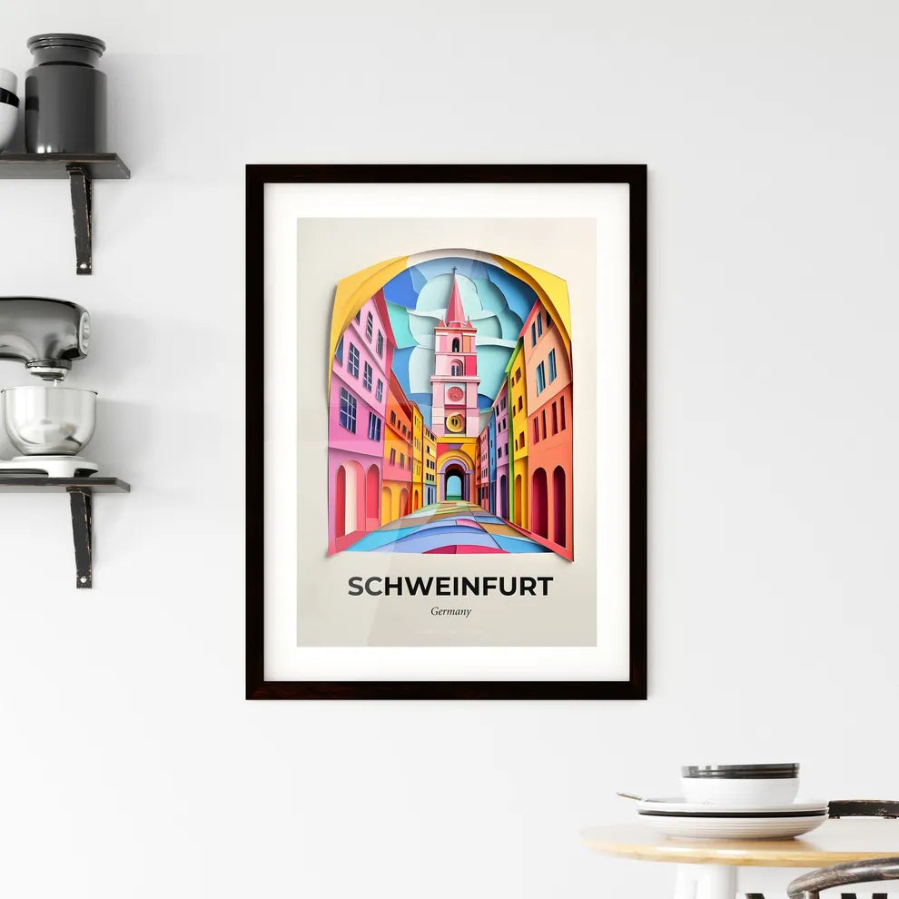 Vivid Schweinfurt, Germany, Framed Wall Art