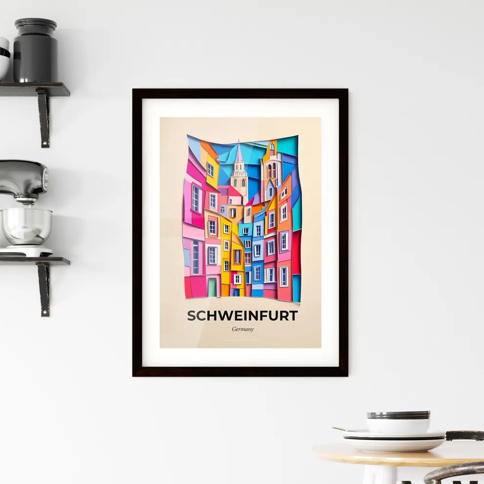 Vivid Schweinfurt, Germany, Framed Wall Art