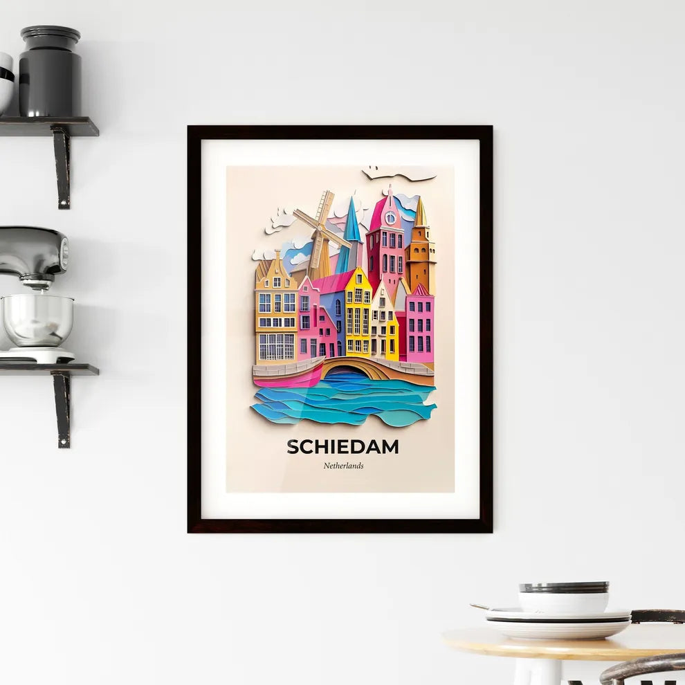 Vivid Schiedam, Netherlands, Framed Wall Art