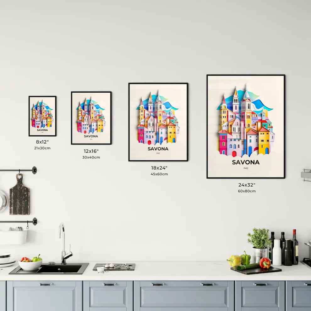 Vivid Savona, Italy, Kitchen Art