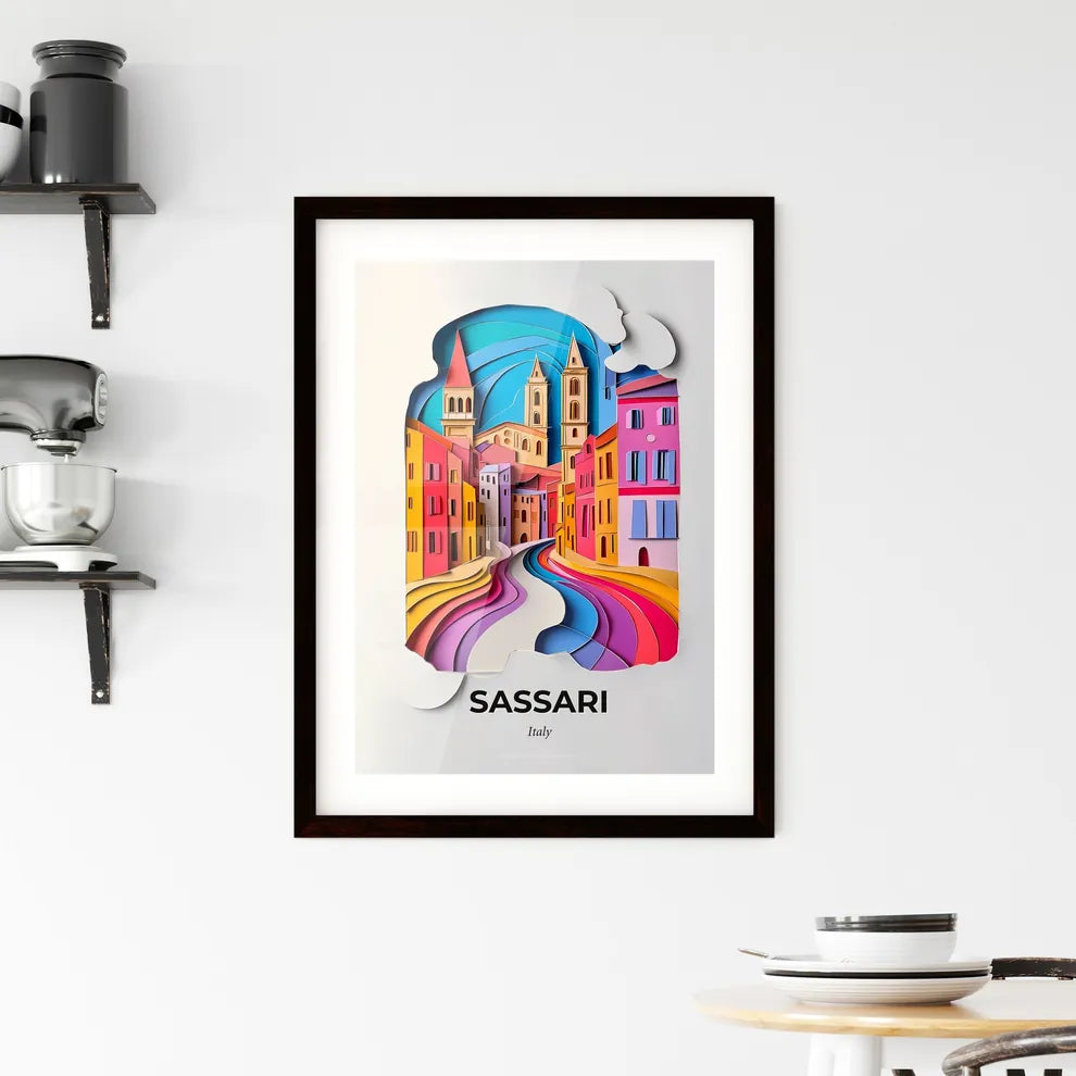 Vivid Sassari, Italy, Framed Wall Art