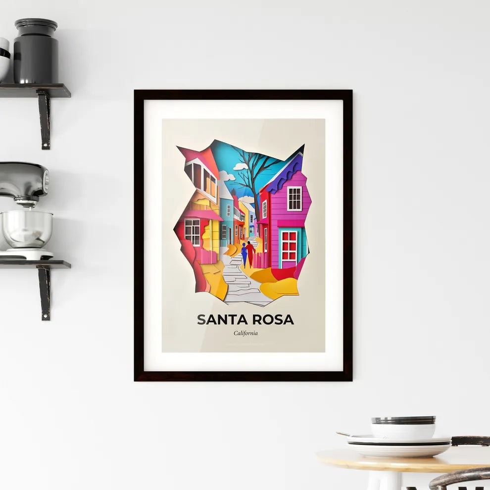 Vivid Santa Rosa, California, Framed Wall Art