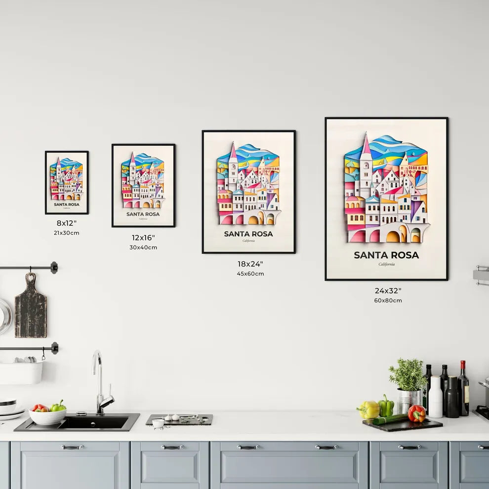 Vivid Santa Rosa, California, Kitchen Art