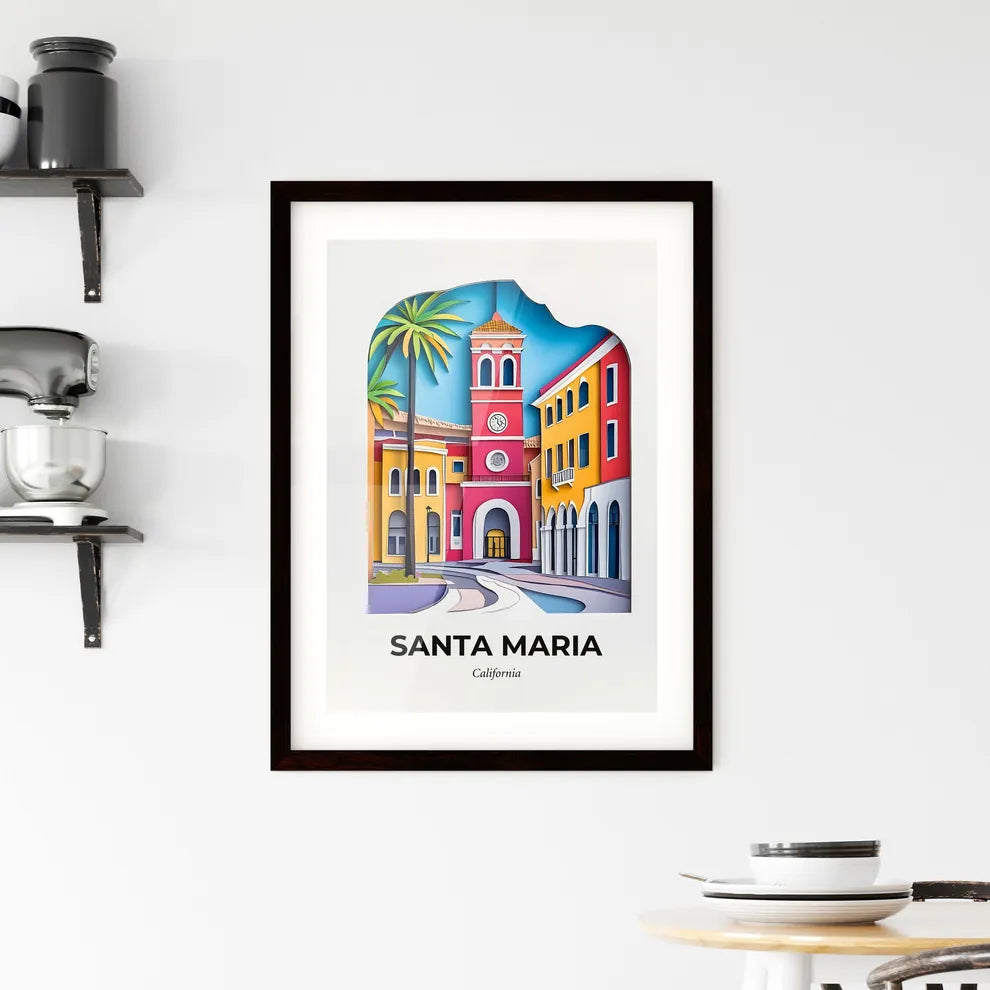 Vivid Santa Maria, California, Framed Wall Art
