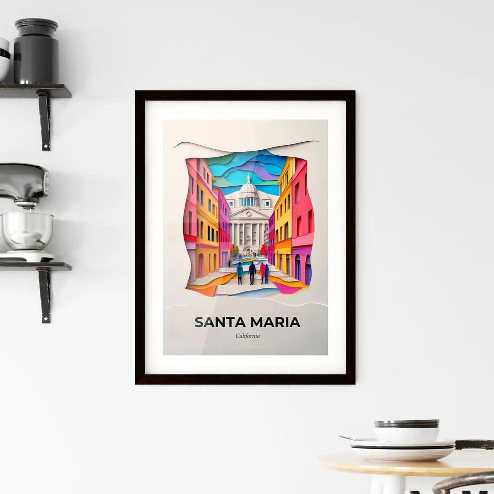 Vivid Santa Maria, California, Framed Wall Art