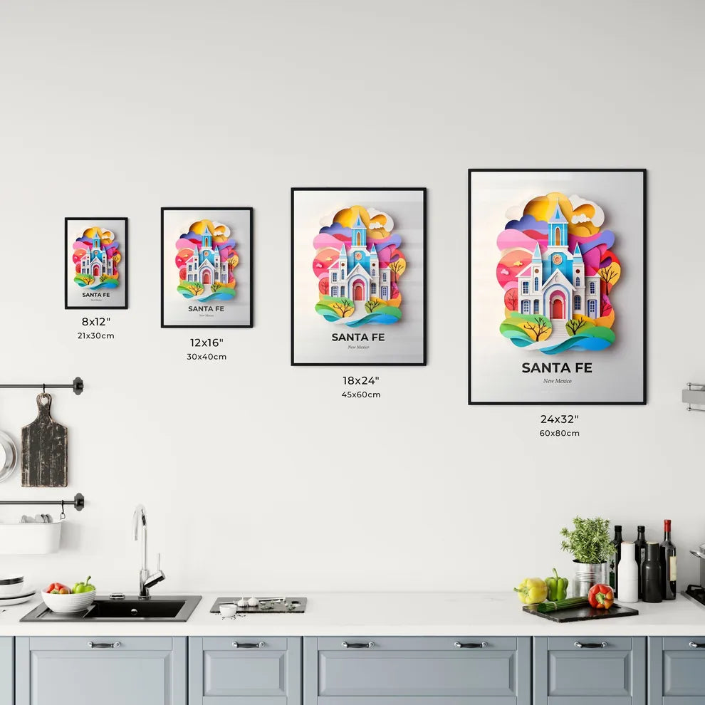 Vivid Santa Fe, New Mexico, Kitchen Art