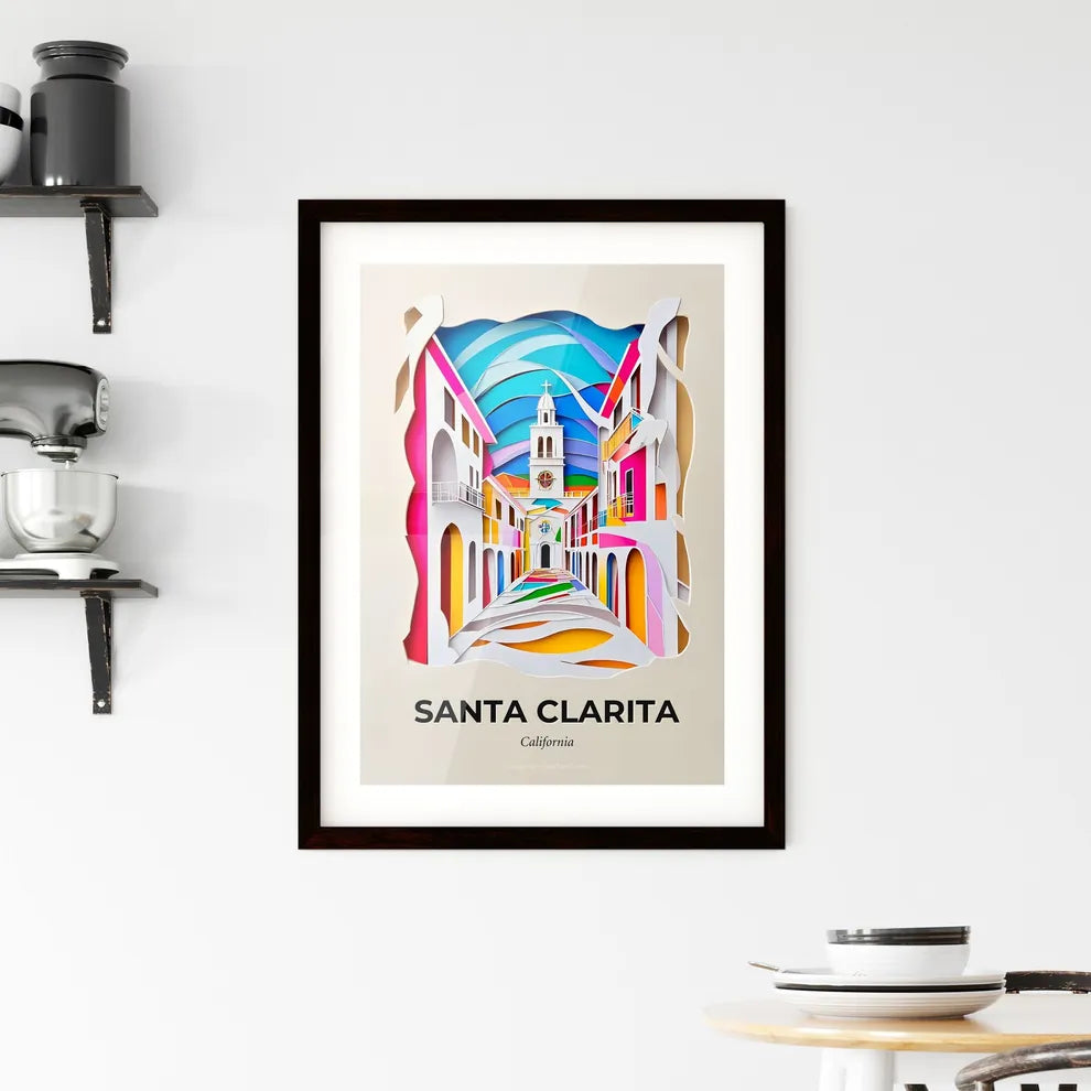 Vivid Santa Clarita, California, Framed Wall Art