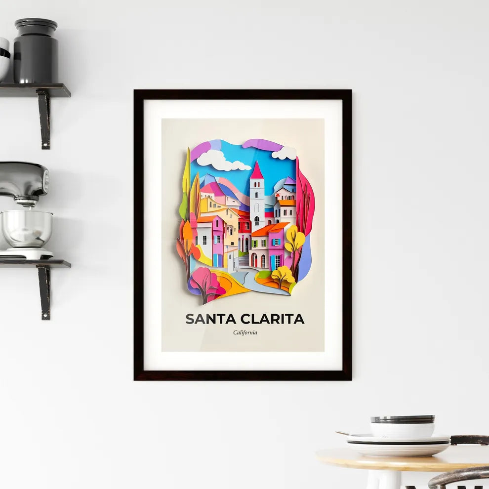 Vivid Santa Clarita, California, Framed Wall Art