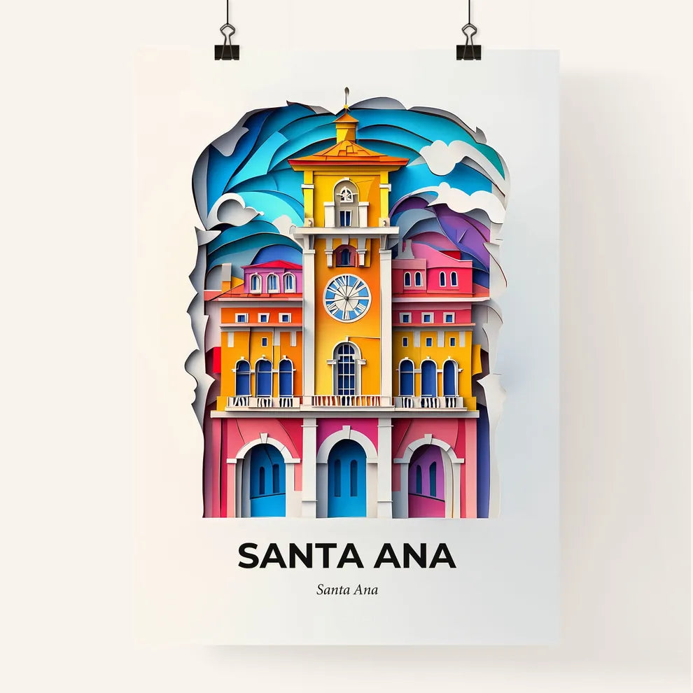 Vivid Santa Ana, Santa Ana, Colorful Poster