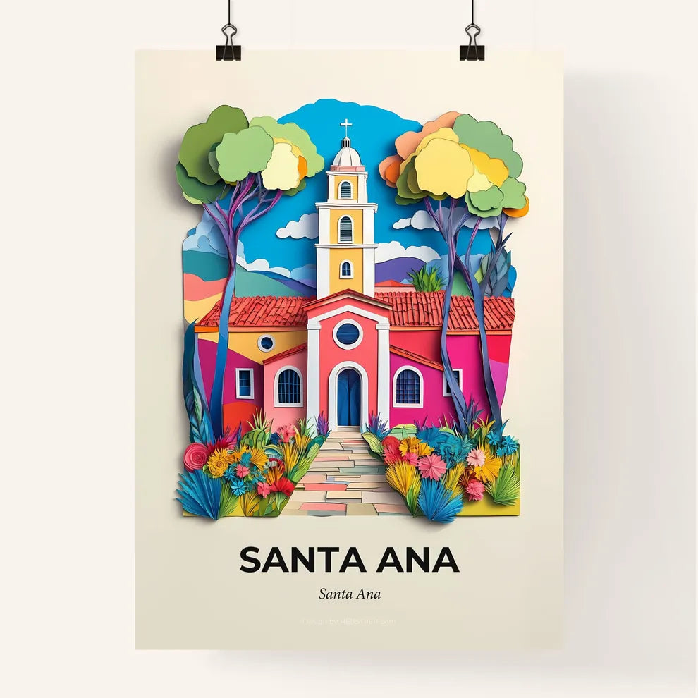 Vivid Santa Ana, Santa Ana, Colorful Poster
