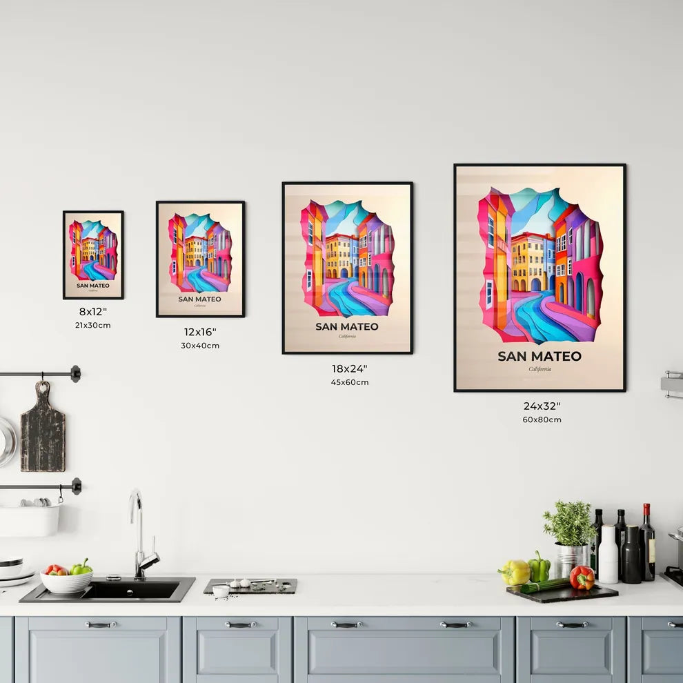 Vivid San Mateo, California, Kitchen Art