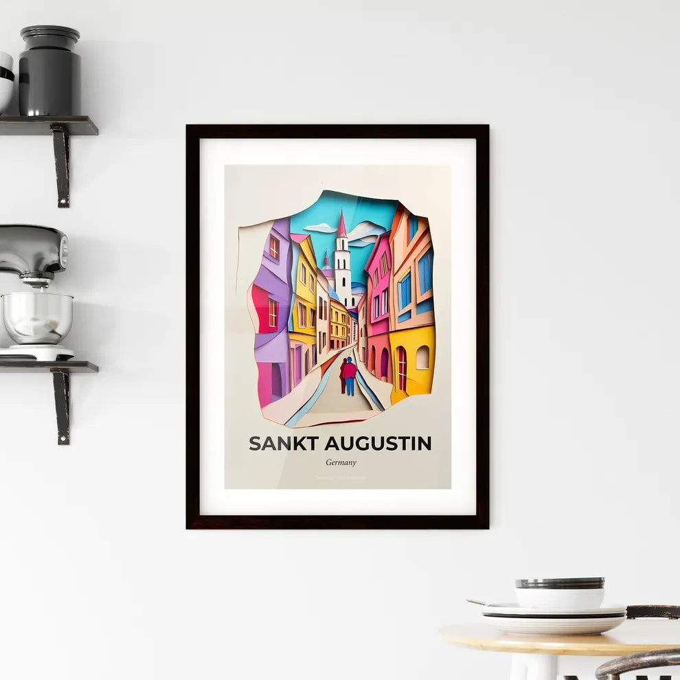 Vivid Sankt Augustin, Germany, Framed Wall Art