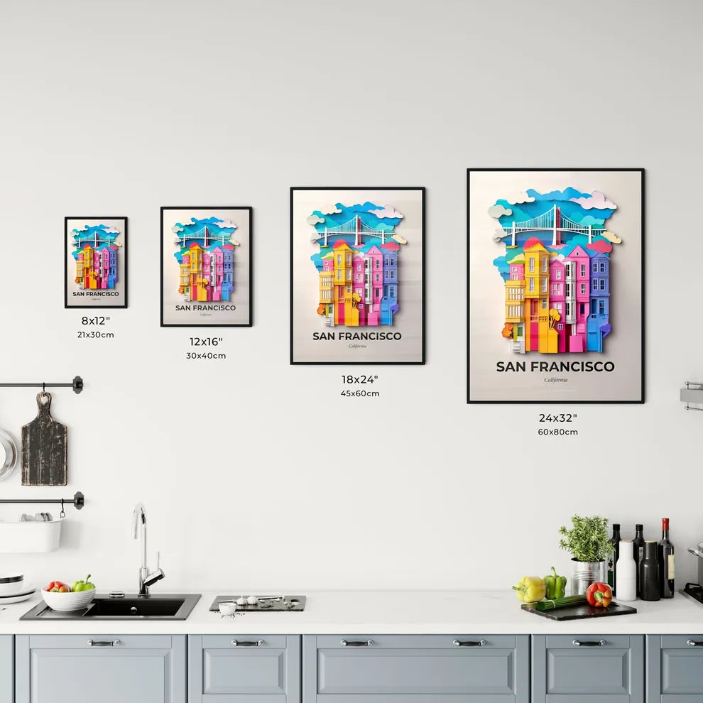 Vivid San Francisco, California, Kitchen Art