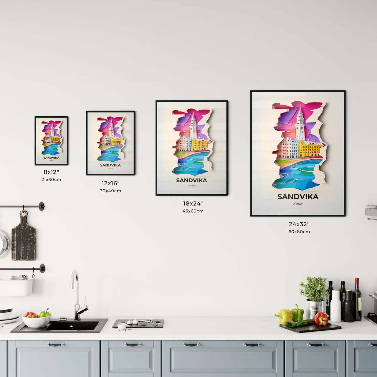 Vivid Sandvika, Norway, Kitchen Art