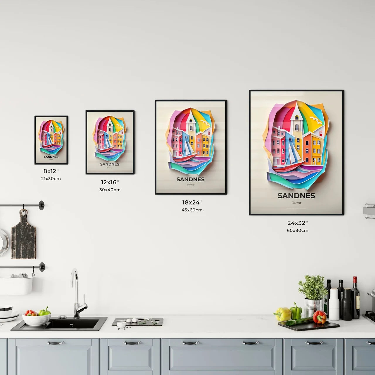 Vivid Sandnes, Norway, Kitchen Art