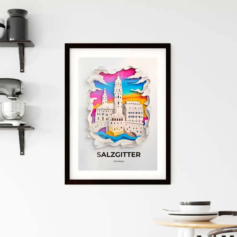 Vivid Salzgitter, Germany, Framed Wall Art