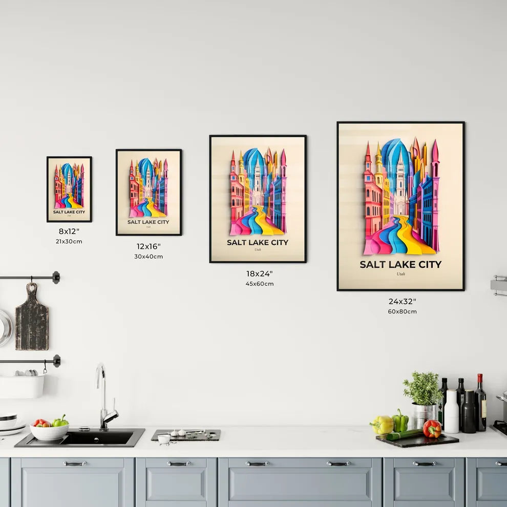 Vivid Salt Lake City, Utah, Kitchen Art
