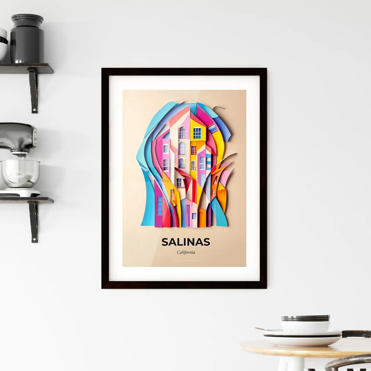 Vivid Salinas, California, Framed Wall Art