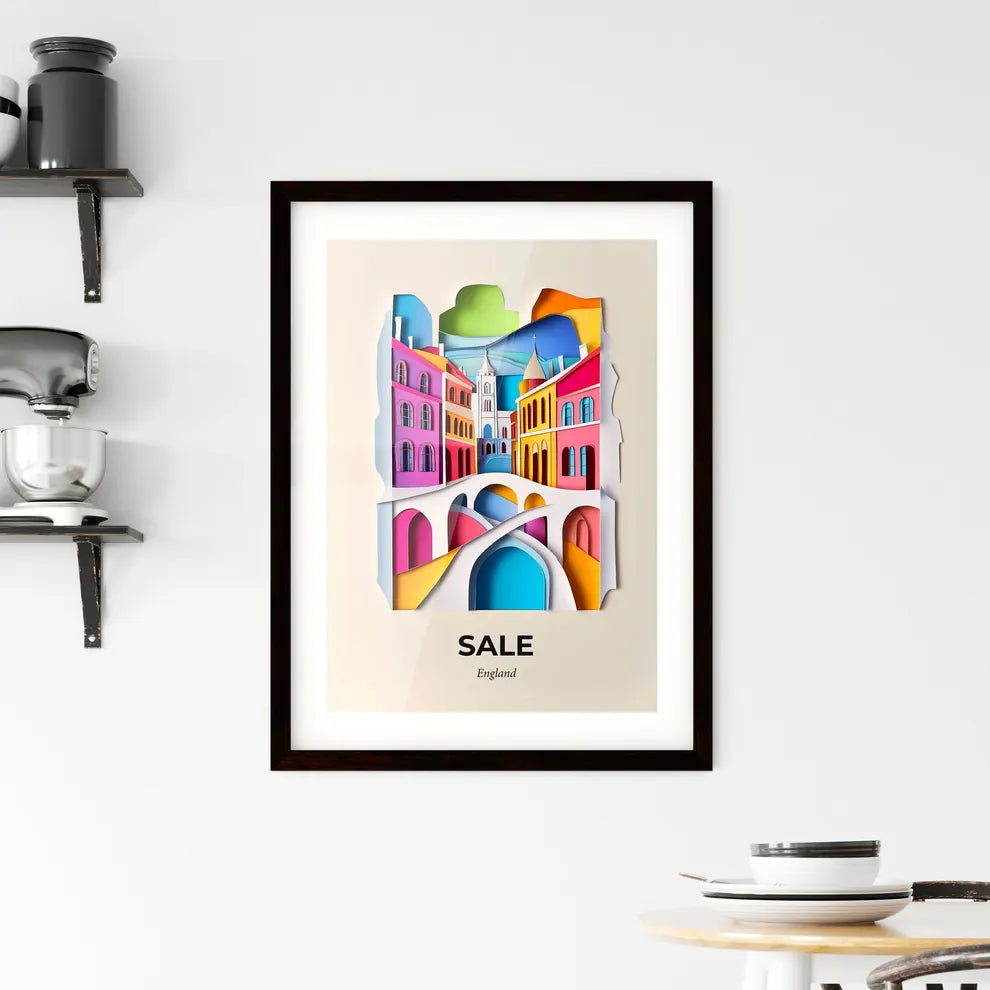 Vivid Sale, England, Framed Wall Art