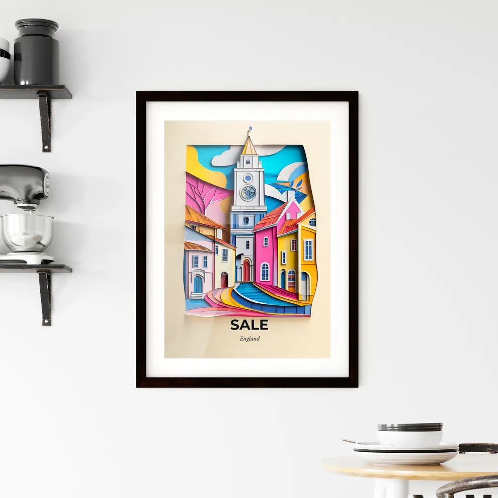 Vivid Sale, England, Framed Wall Art