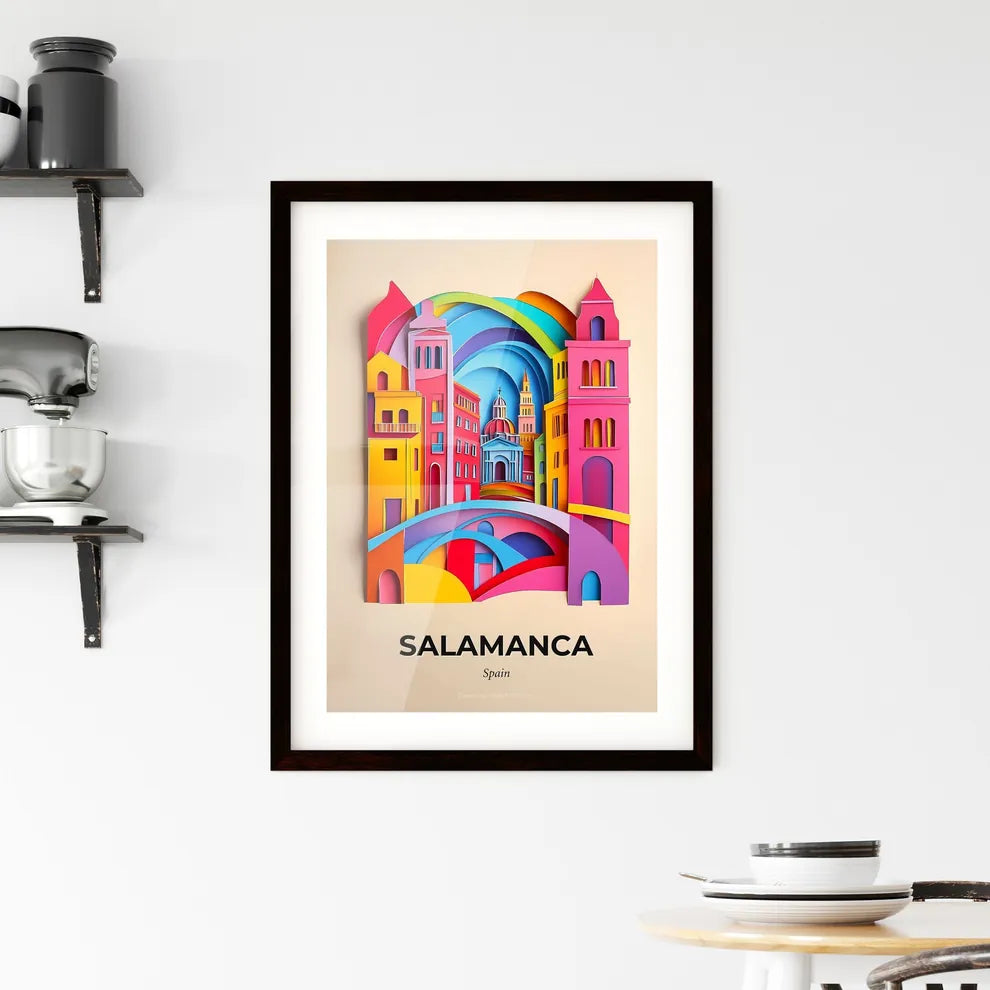 Vivid Salamanca, Spain, Framed Wall Art