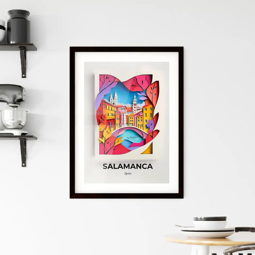 Vivid Salamanca, Spain, Framed Wall Art