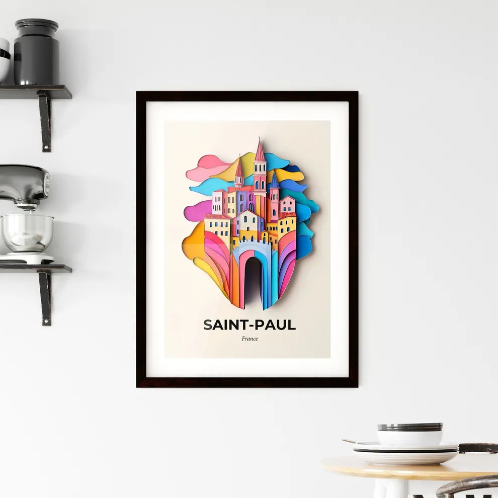 Vivid Sain, Framed Wall Art