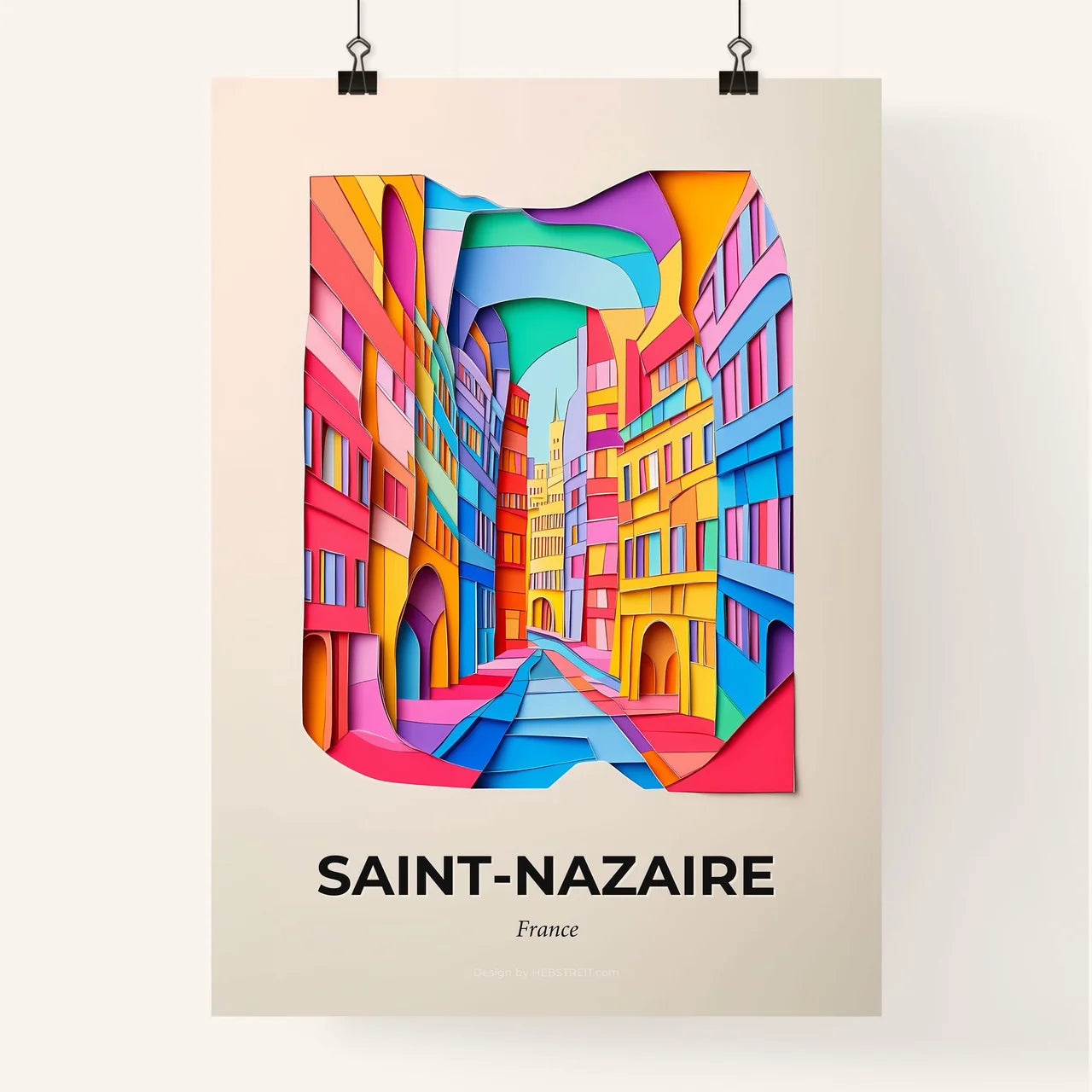 Vivid Sain, Colorful Poster