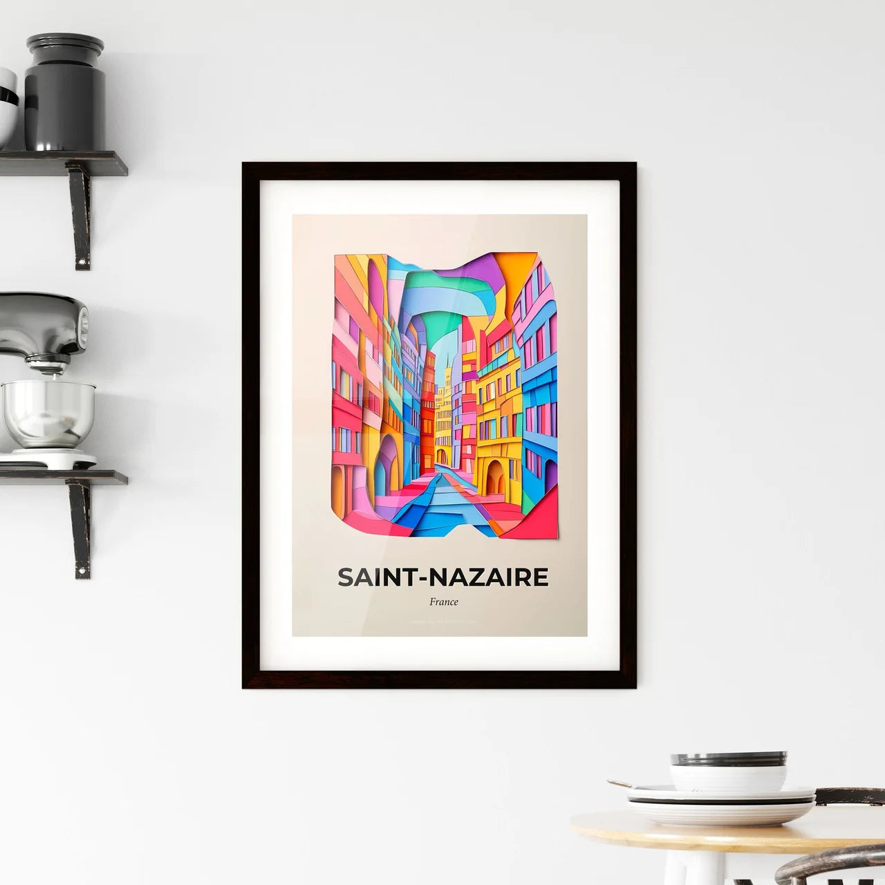 Vivid Sain, Framed Wall Art