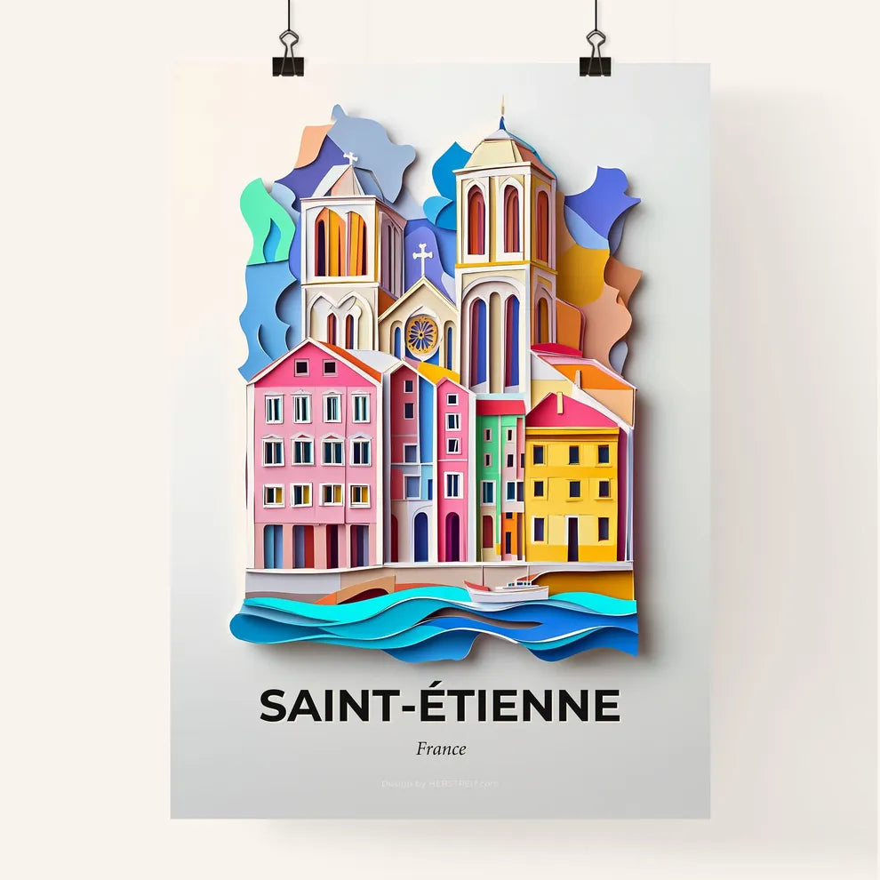 Vivid Sain, Colorful Poster