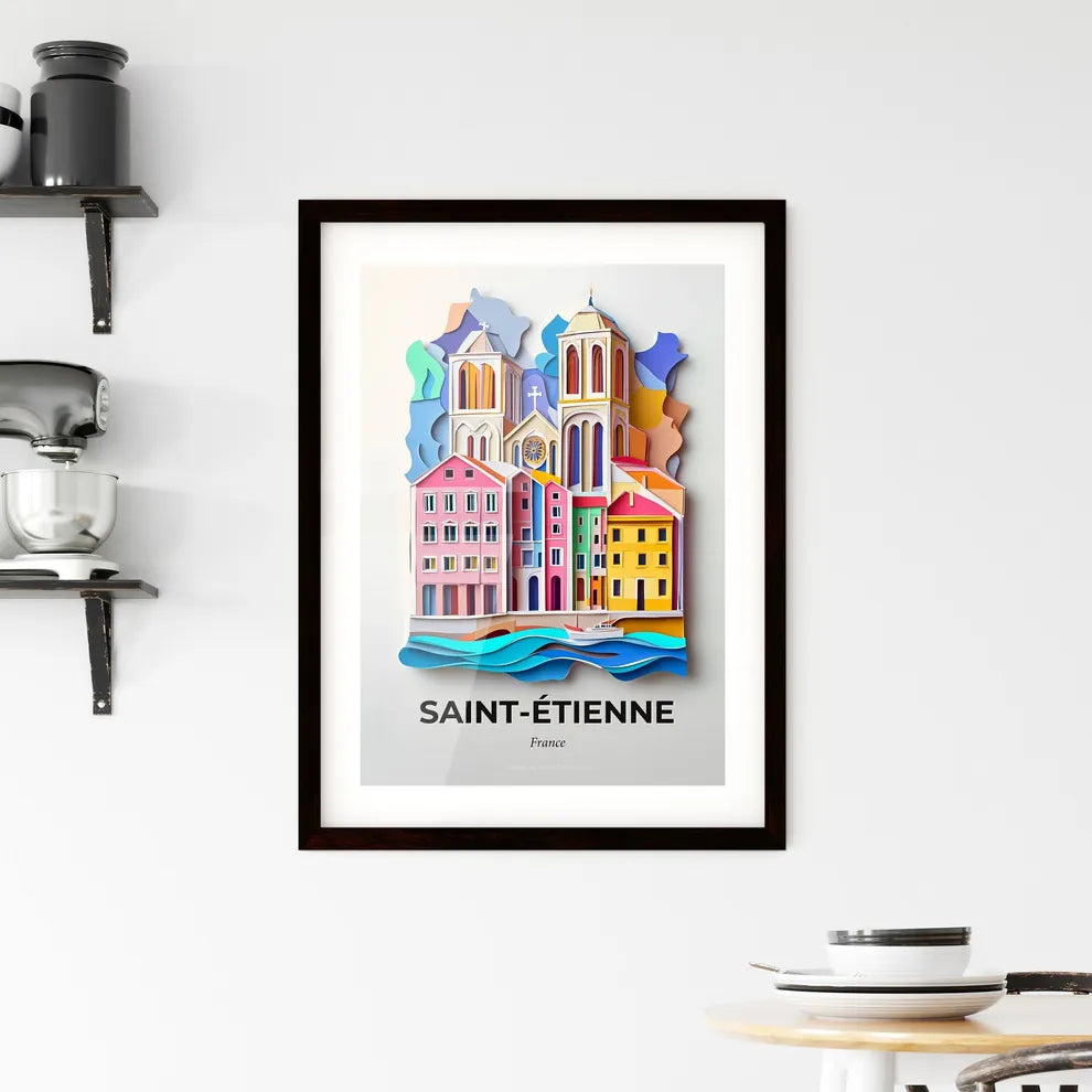 Vivid Sain, Framed Wall Art