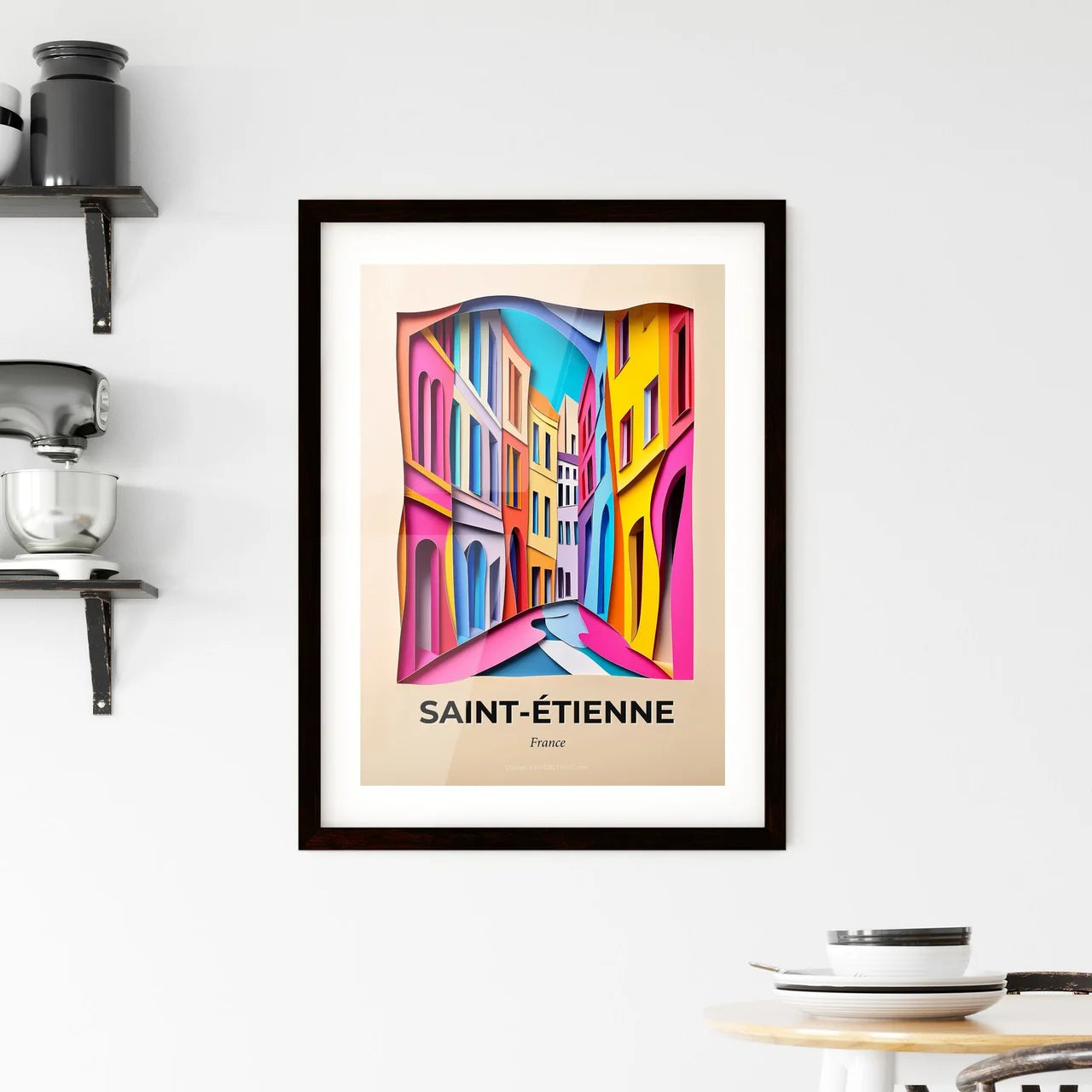 Vivid Sain, Framed Wall Art
