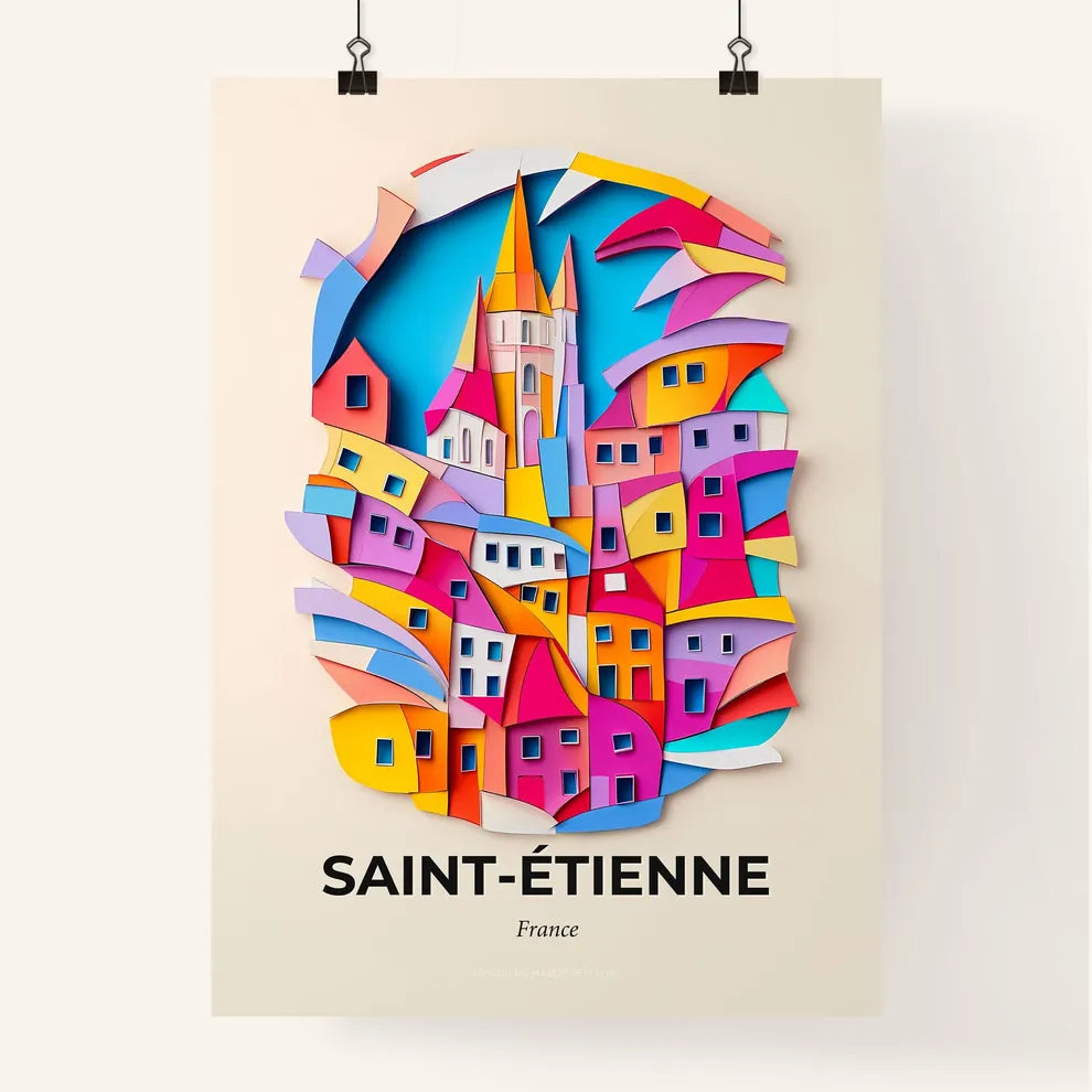 Vivid Sain, Colorful Poster