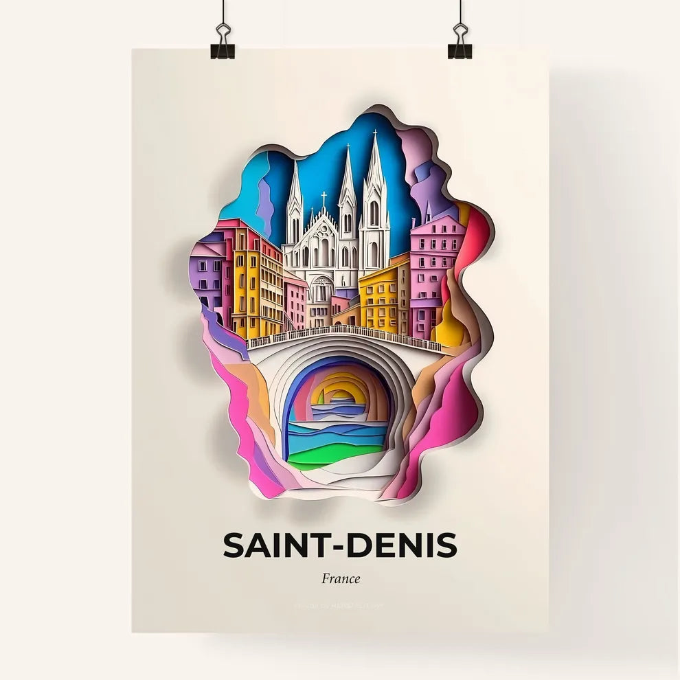 Vivid Sain, Colorful Poster