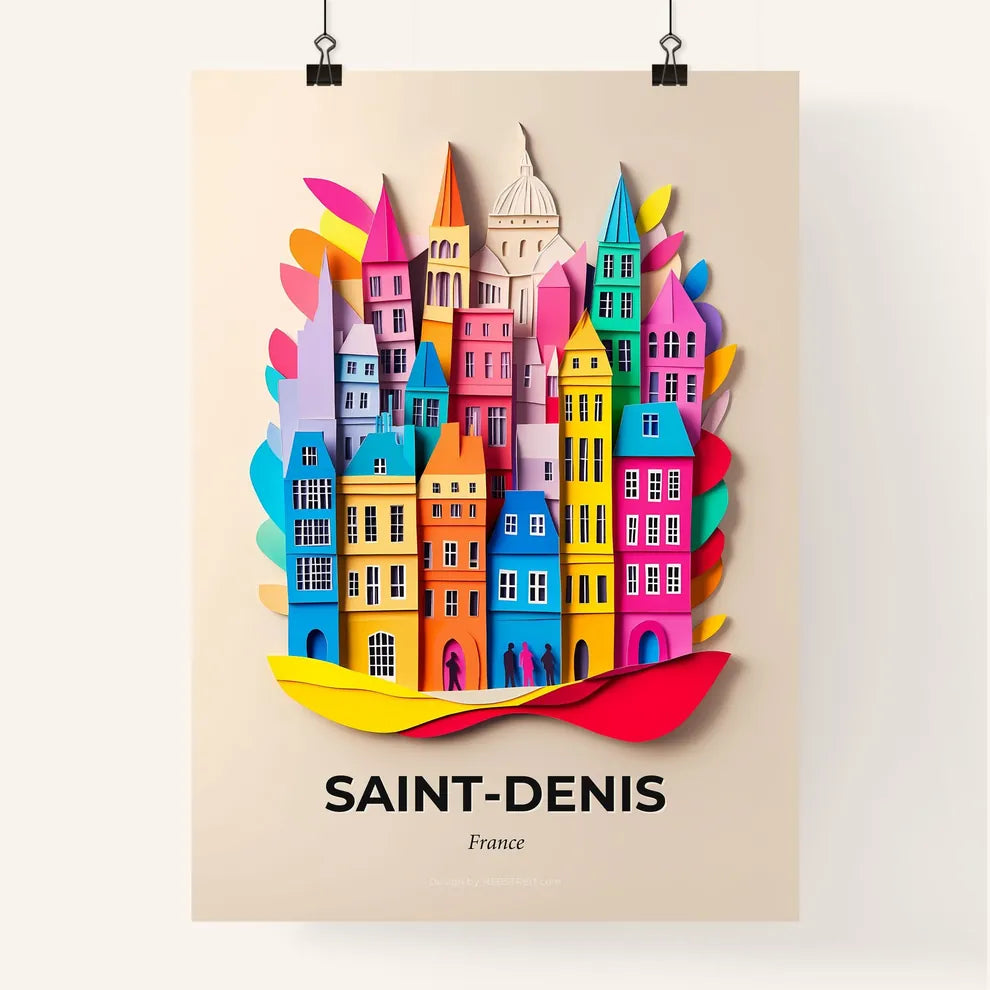 Vivid Sain, Colorful Poster