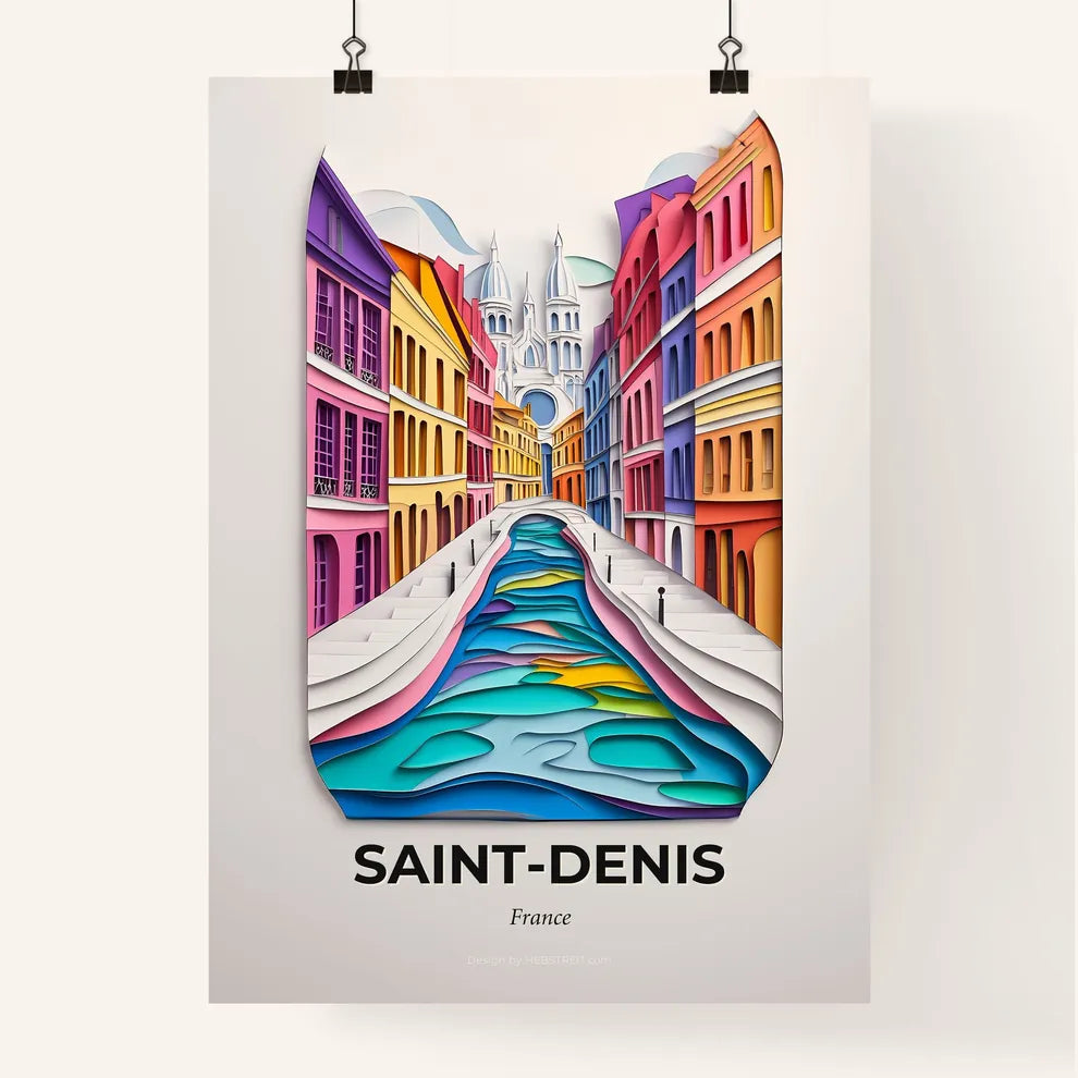 Vivid Sain, Colorful Poster