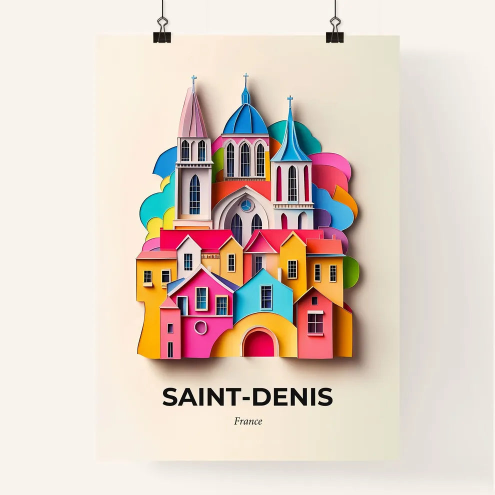 Vivid Sain, Colorful Poster