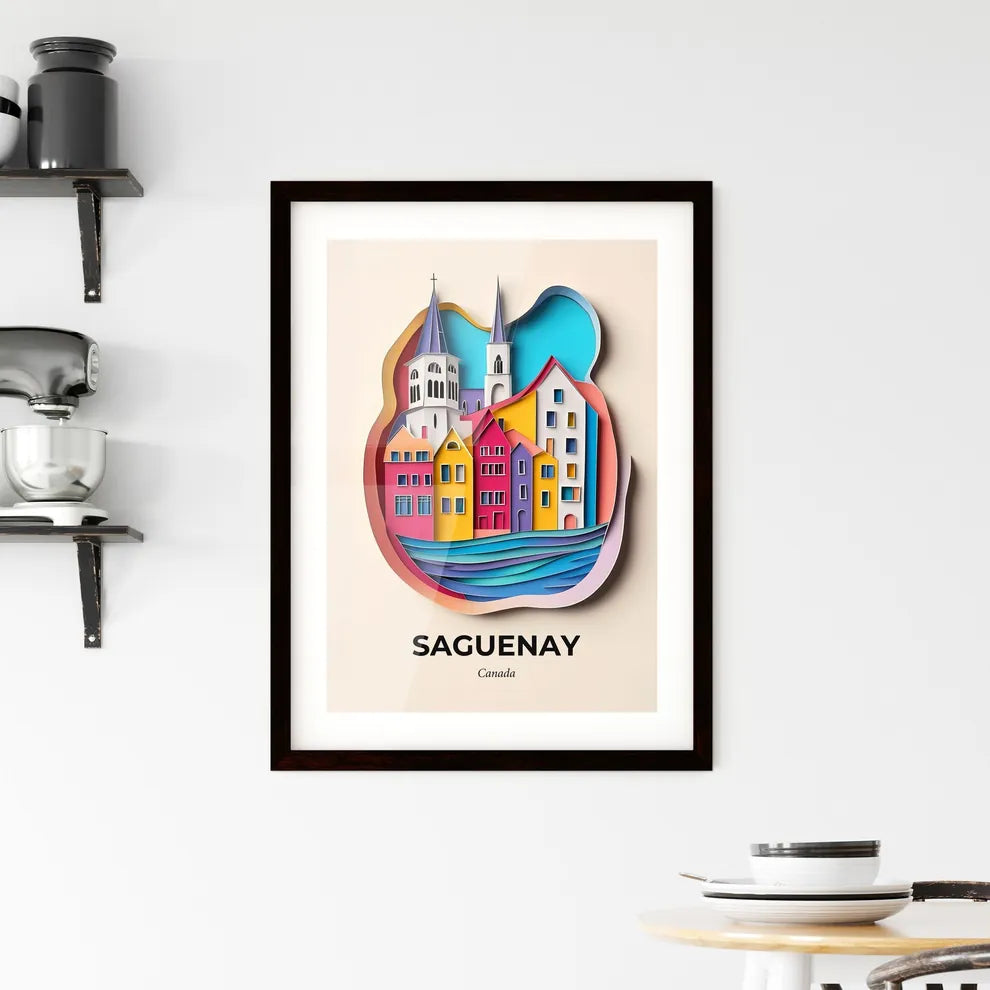 Vivid Saguenay, Canada, Framed Wall Art