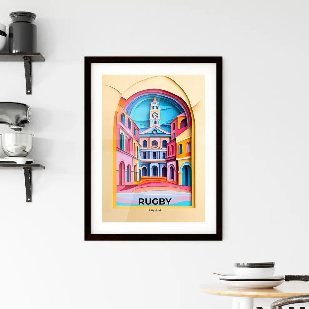 Vivid Rugby, England, Framed Wall Art