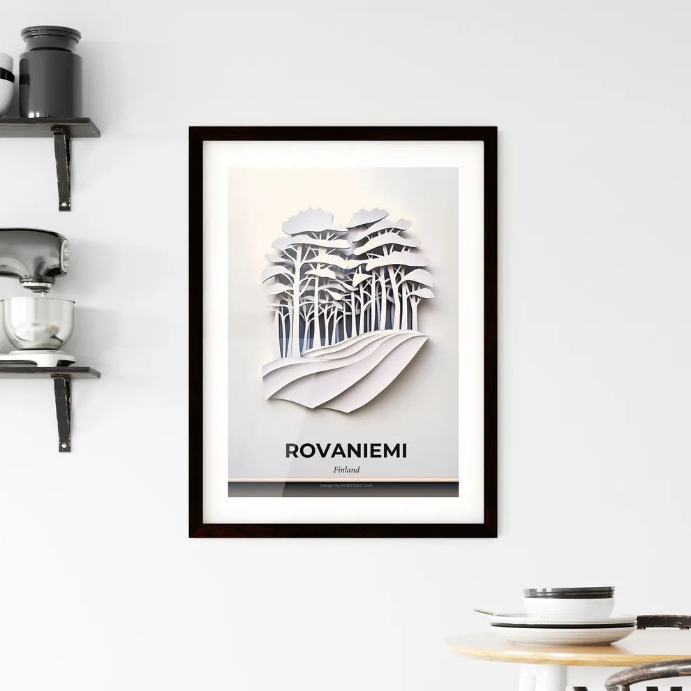 Vivid Rovaniemi, Finland, Framed Wall Art