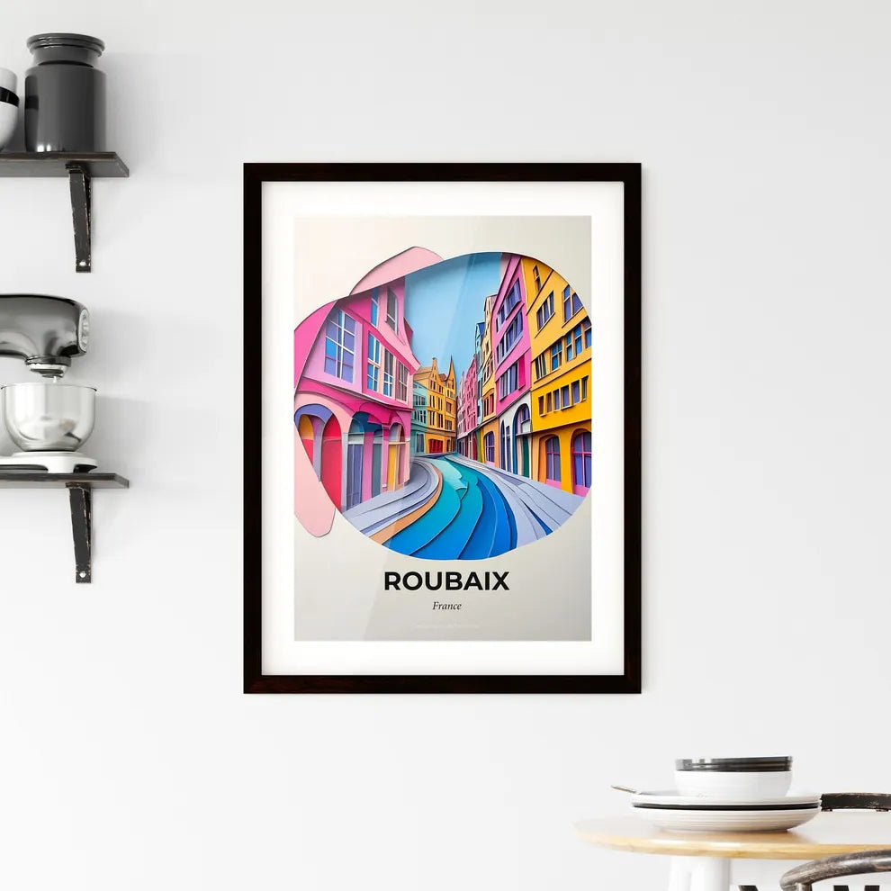 Vivid Roubaix, France, Framed Wall Art