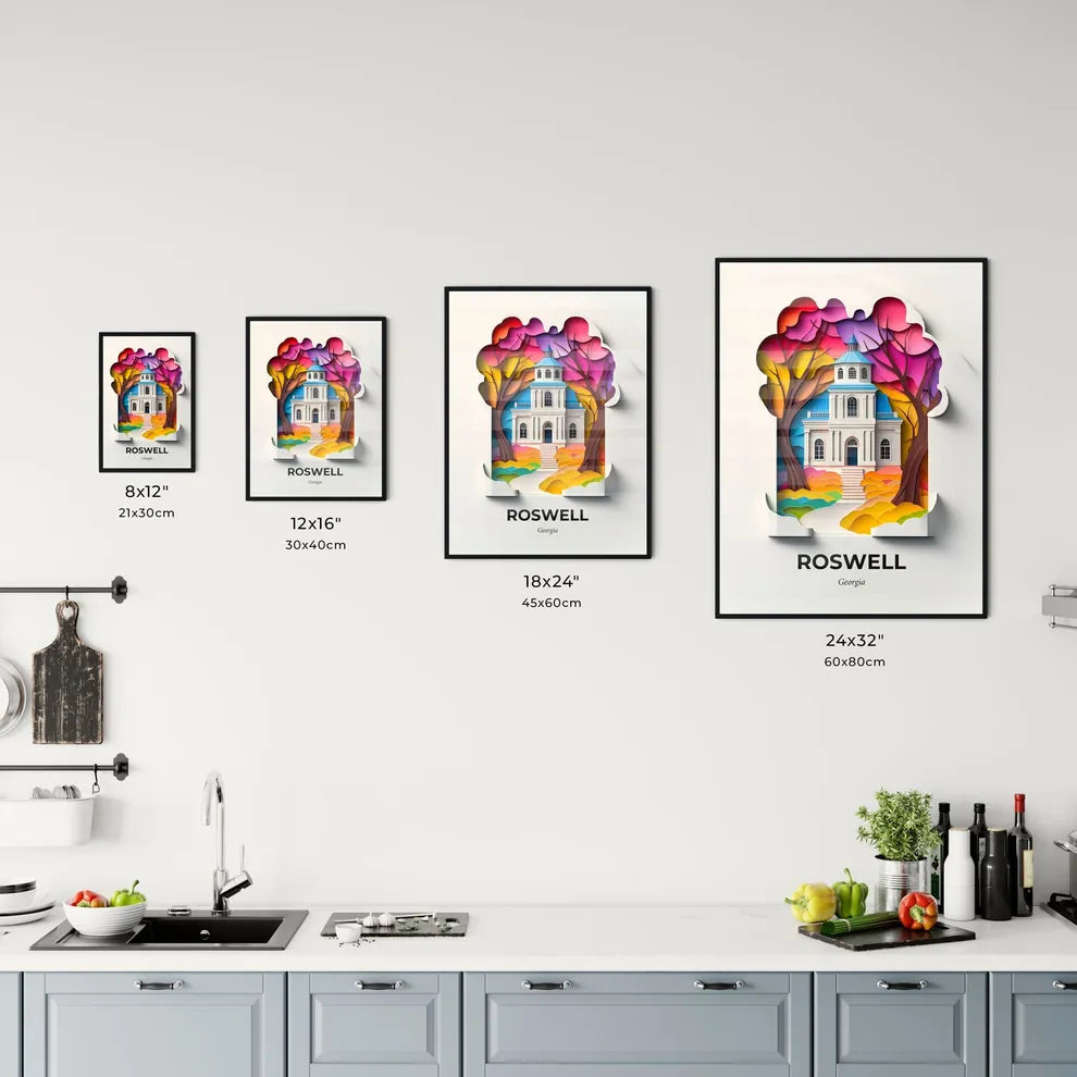 Vivid Roswell, Georgia, Kitchen Art