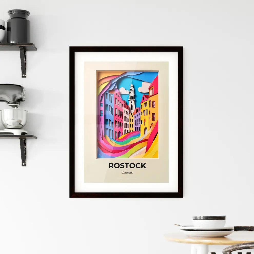Vivid Rostock, Germany, Framed Wall Art