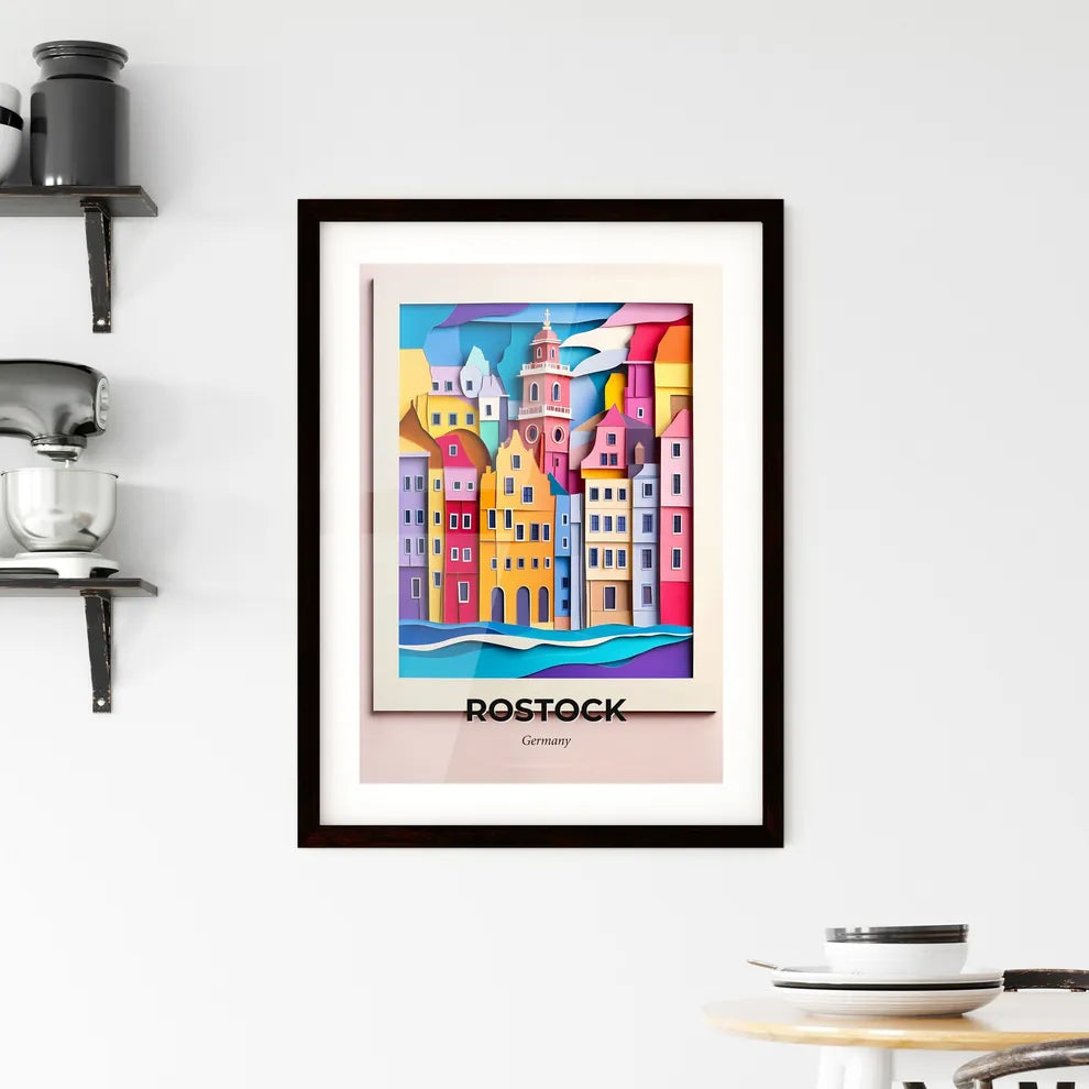 Vivid Rostock, Germany, Framed Wall Art